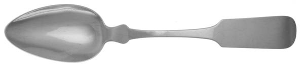 Coin Silver Flatware Tablespoon (Serving Spoon)