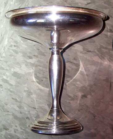 117 (Sterling, Hollowware) Round Compote (Height X Width)