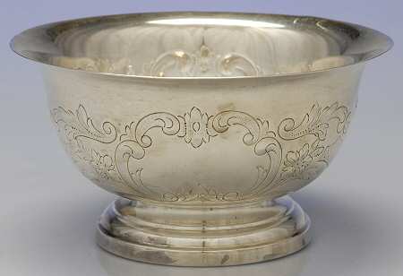 352-Engraved (Sterling, Hollowware) by Poole Silver 