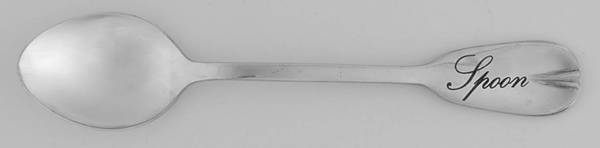 Antique Silver (Silverplate) Teaspoon