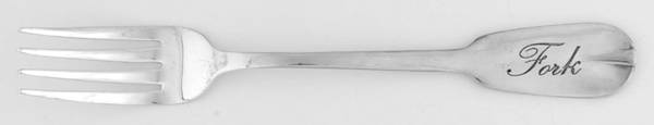 Antique Silver (Silverplate) Fork