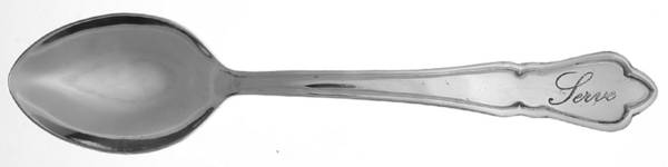 Antique Silver (Silverplate) Tablespoon (Serving Spoon)