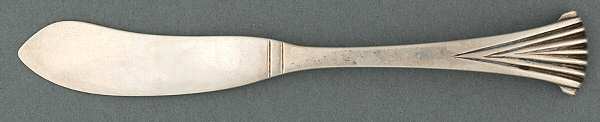 PBS9 (Sterling) Flat Handle Butter Spreader