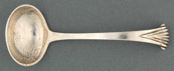 PBS9 (Sterling) Solid Piece Cream Ladle