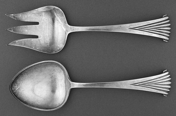 PBS9 (Sterling) Solid 2-Piece Vegetable Serving Set