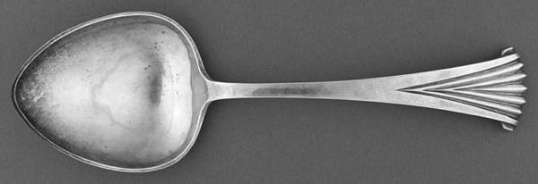 PBS9 (Sterling) Vegetable Serving Spoon (Solid)