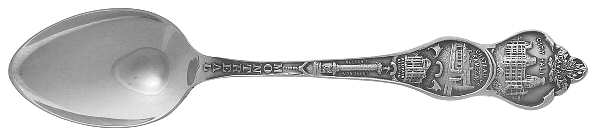 Canada Souvenir Spoons (Sterling) by P W Ellis &amp; Co