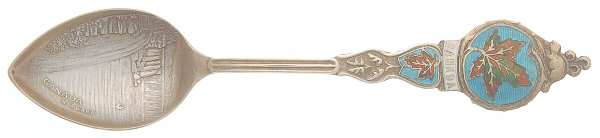 Canada Souvenir Spoons (Sterling) Canada Demitasse Spoon