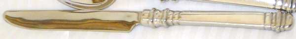 Banded Pewter (Pewter) New French Solid Knife