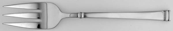Riley (Stainless) Large Solid Cold Meat Serving Fork