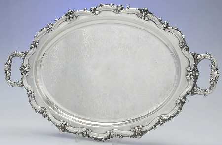 118 (Silverplate, Hollowware) 18" Waiter Tray