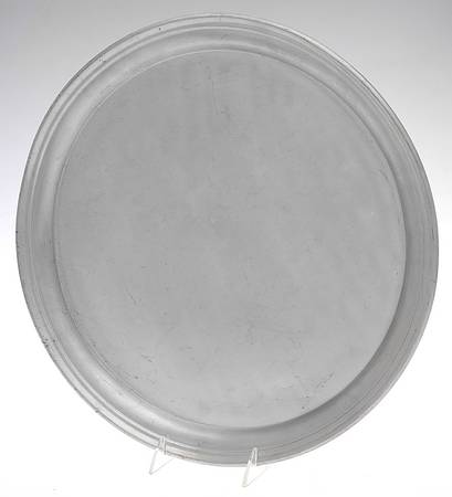 2061 (Pewter, Hollowware) Round Tray For Punch Bowl
