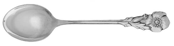 Floral Series (Silverplate) Demitasse Spoon
