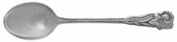 Floral Series (Silverplate) Demitasse Spoon