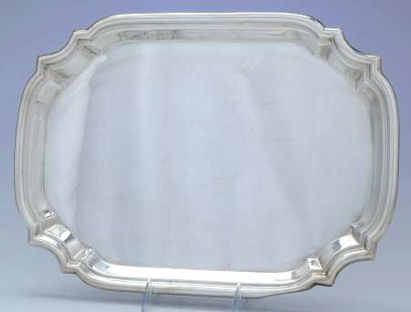 Queen Anne (Sterling, Hollowware) 16" Rectangular Tray
