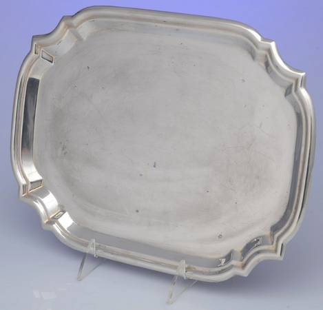 Queen Anne (Sterling, Hollowware) 12" Rectangular Tray