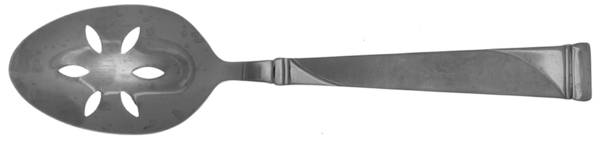 Vintage Frost (Stainless) Pierced Tablespoon (Serving Spoon)
