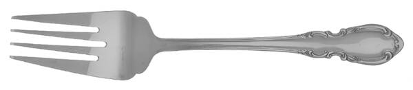 Vienna (Stainless) Medium Solid Cold Meat Serving Fork