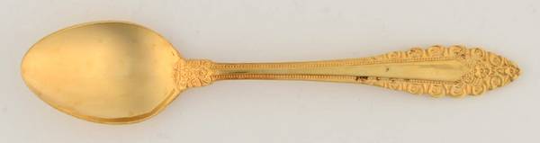 Medici (Gold Electroplate) Teaspoon