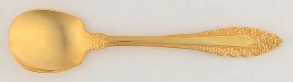 Medici (Gold Electroplate) Sugar Shell Spoon