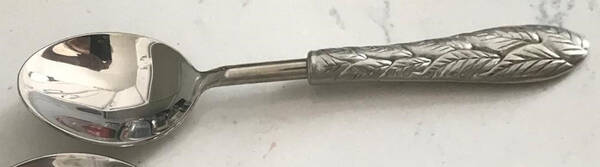 Cast Leaf (Pewter) Teaspoon