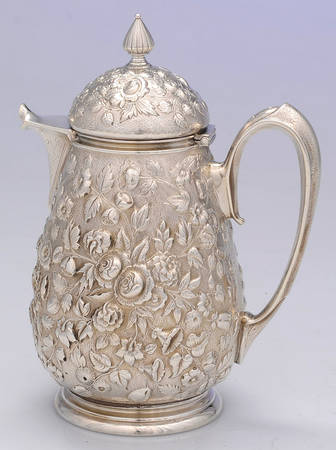 326 (Sterling, Hollowware) Creamer & Hinged Lid