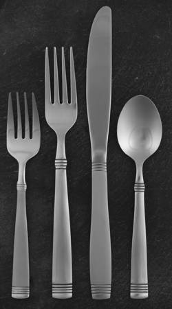 Palisades Frost (Stainless) 4 Piece Place Setting