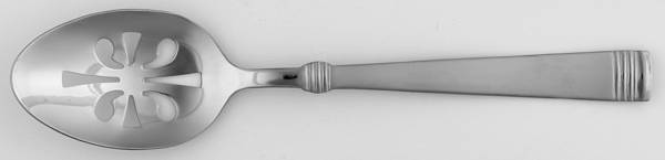 Palisades Frost (Stainless) Pierced Tablespoon (Serving Spoon)