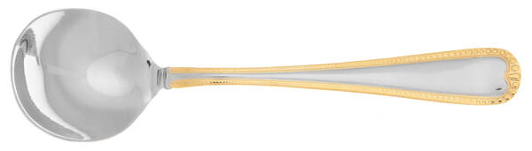 Gold Newcastle (Stainless) Spoon-Soup/Round Bowl (G) HC