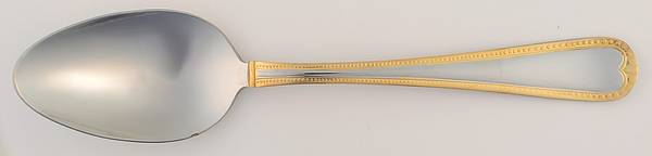 Gold Newcastle (Stainless) Place/Oval Soup Spoon