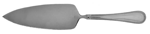 Adele Beaded (Stainless) Pie Server with Serrated Stainless Blade HC