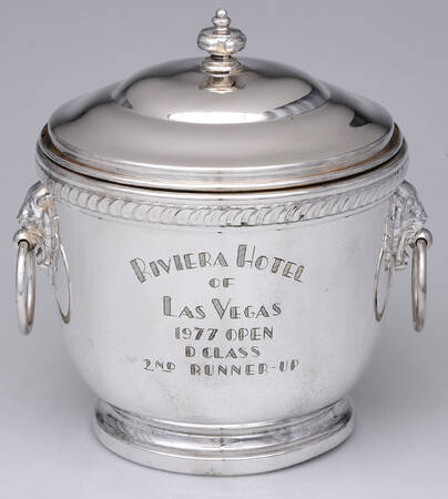 3700 (Silverplate, Hollowware) Ice Bucket & Glass Liner