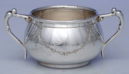 2718 (Silverplate, Hollowware) Open Sugar Bowl