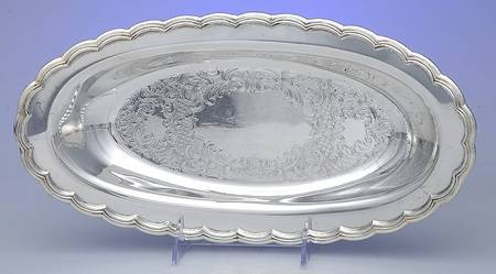 934 (Silverplate, Hollowware) 13" Bread Tray