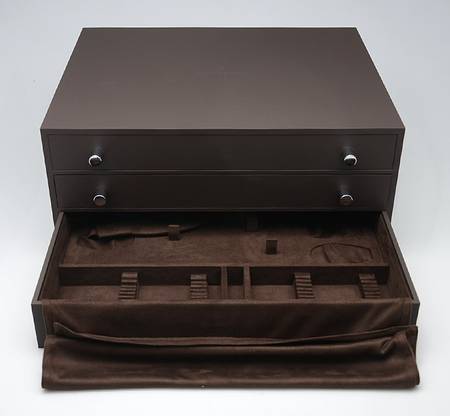 Silverplate Hollowware New 3 Drawer Flatware Chest