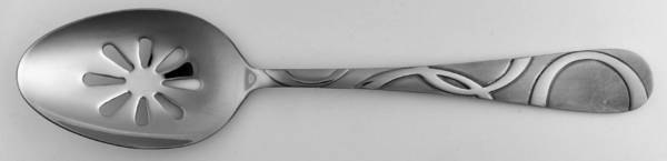 Garland Frost (Stainless) Pierced Tablespoon (Serving Spoon)