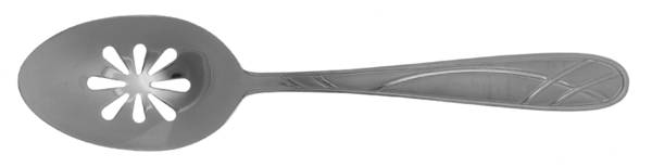 Hoopla Frost (Stainless) Pierced Tablespoon (Serving Spoon)
