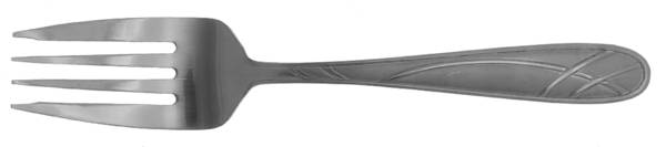 Hoopla Frost (Stainless) Medium Solid Cold Meat Serving Fork