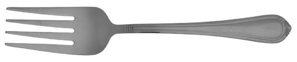 Nouveau (Stainless) Medium Solid Cold Meat Serving Fork by Pfaltzgraff