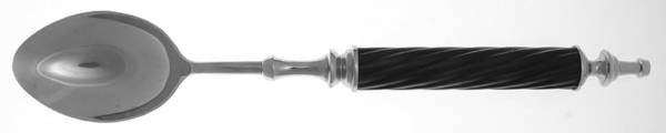 PBN43 (Silverplate) Solid Serving Spoon