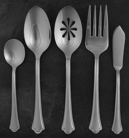 Capri Frost (Stainless) 5 Piece Hostess Set