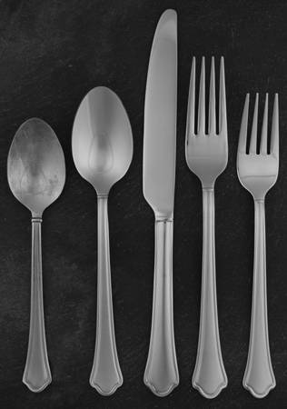 Capri Frost (Stainless) 5 Piece Place Setting