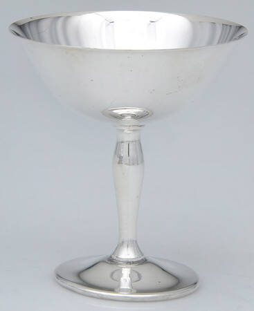 PIM5 (Silverplate, Hollowware) Silverplate Champagne/Sherbet