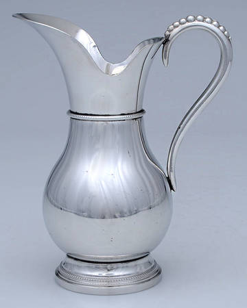QAP1 (Pewter, Hollowware) Hot Milk Pitcher