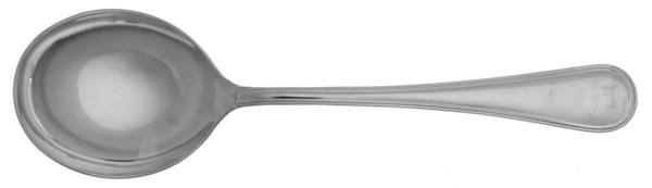 Old English Thread (Silverplate) Round Bowl Soup Spoon (Gumbo)
