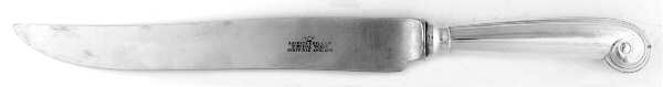 Onslow (Silverplate) Large Stainless Blade Roast Carving Knife