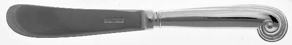 Onslow (Silverplate) Solid Handle Paddle Butter Spreader