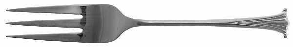 Onslow (Silverplate) Solid Serving Fork