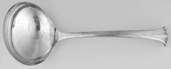 Onslow (Silverplate) Solid Piece Cream Ladle