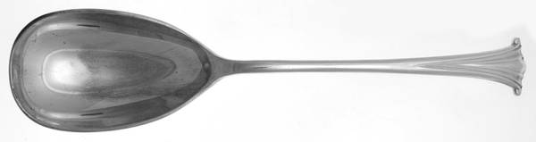 Onslow (Silverplate) Solid Salad Serving Spoon